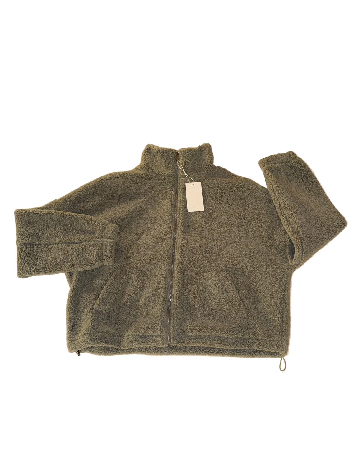 Ododos - Grey Fleece Zip Jacket