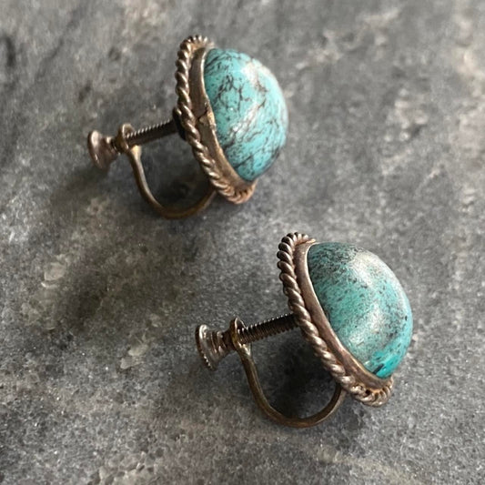 sterling silver turquoise earrings