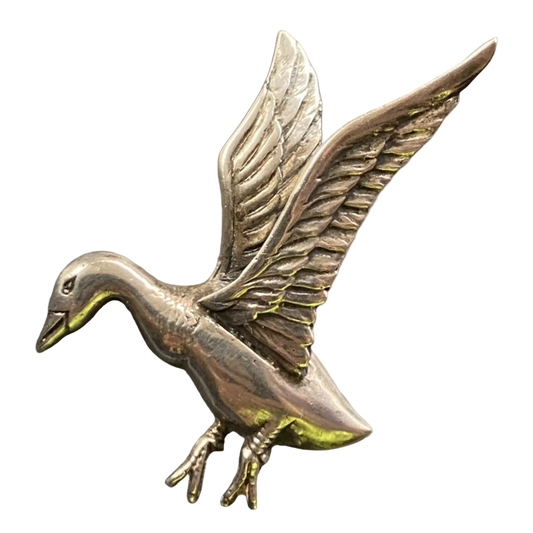 danecraft sterling silver flying duck pin 🦆