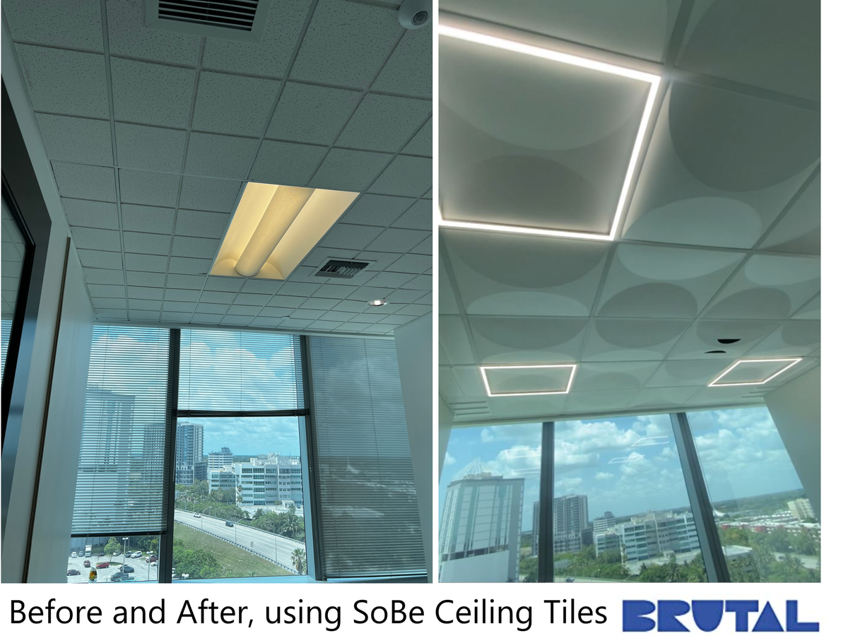 SoBe - Art Deco Inspired Ceiling Tile