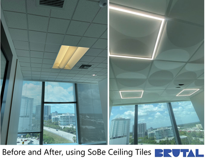 SoBe - Art Deco Inspired Ceiling Tile