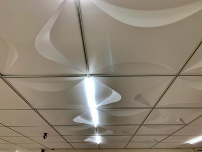 Brasília - Streamline Modern Ceiling Tile