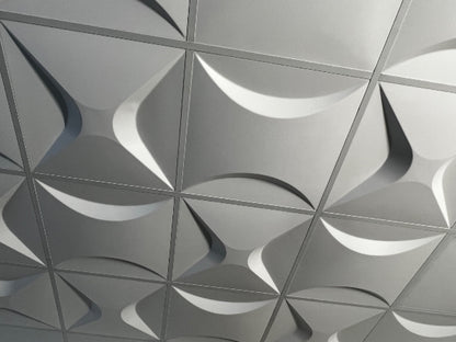 Brasília - Streamline Modern Ceiling Tile