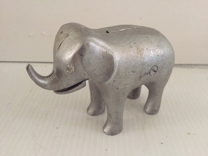 Vintage Cast Aluminum Elephant Figural Nut Cracker 6 1/2” Long 4 1/4” Tall