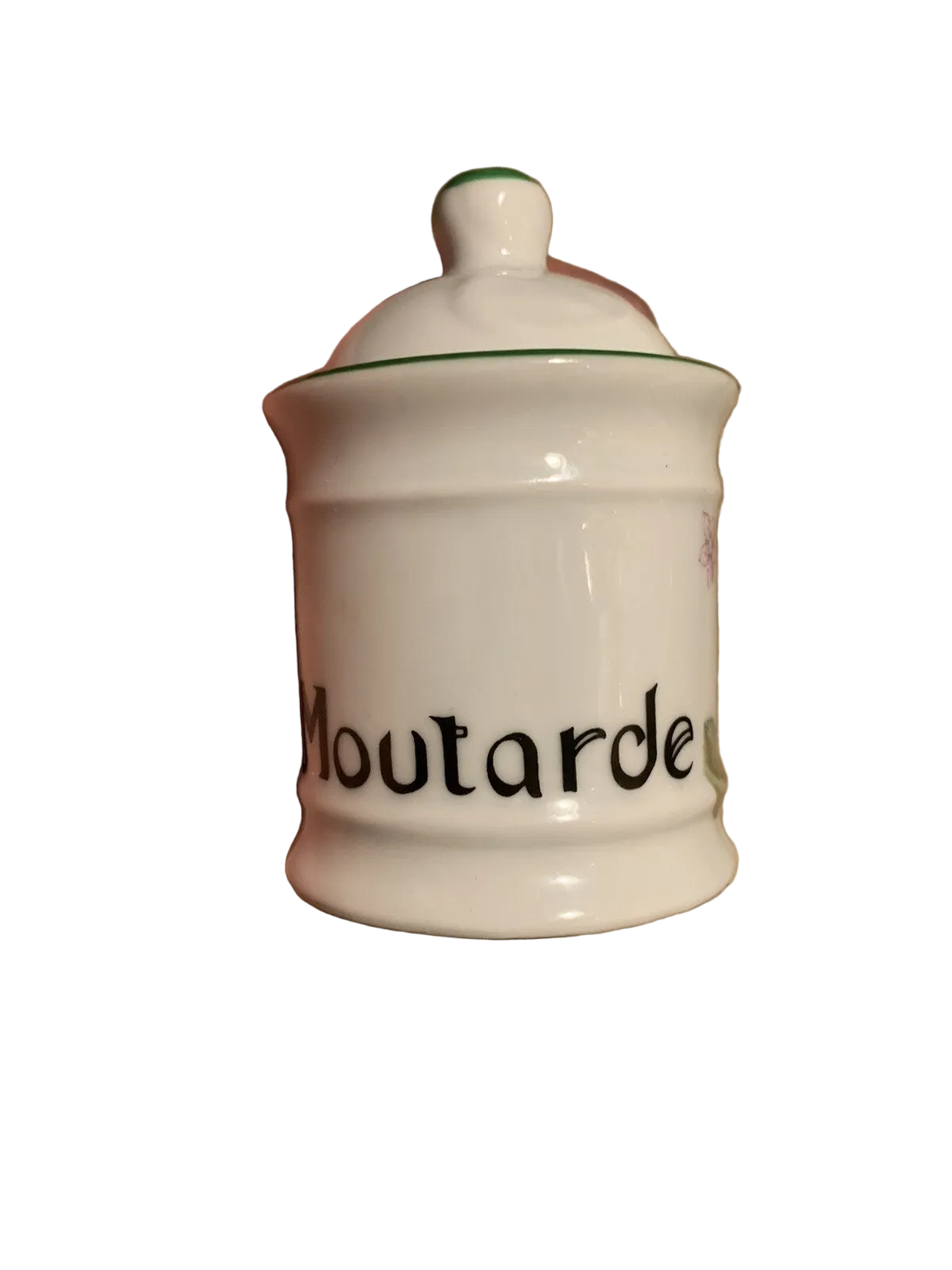 Vintage Philippe Deshoulieres Mustard Pot Made in France