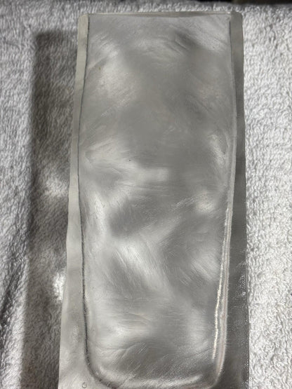Rosenthal Germany Studio Linie Bjorn Wiinblad Carved  Engraved Glass Vase 8 7/8”
