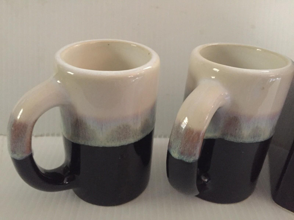 Vintage Rodolfo Padilla Stoneware Mugs and Coffee Pot