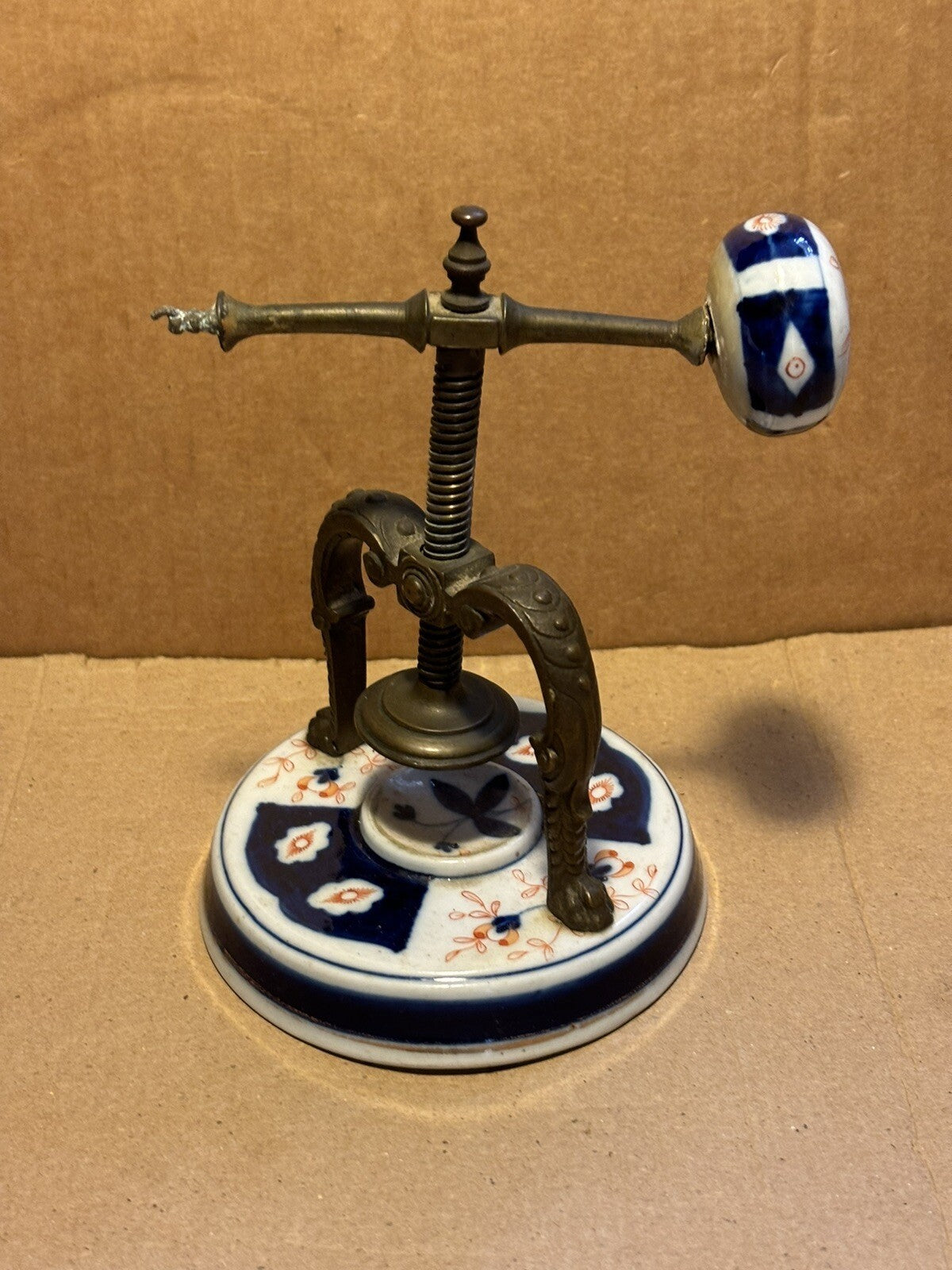 Antique 19th Century Meißen Germany Meissen Nutcracker Imari