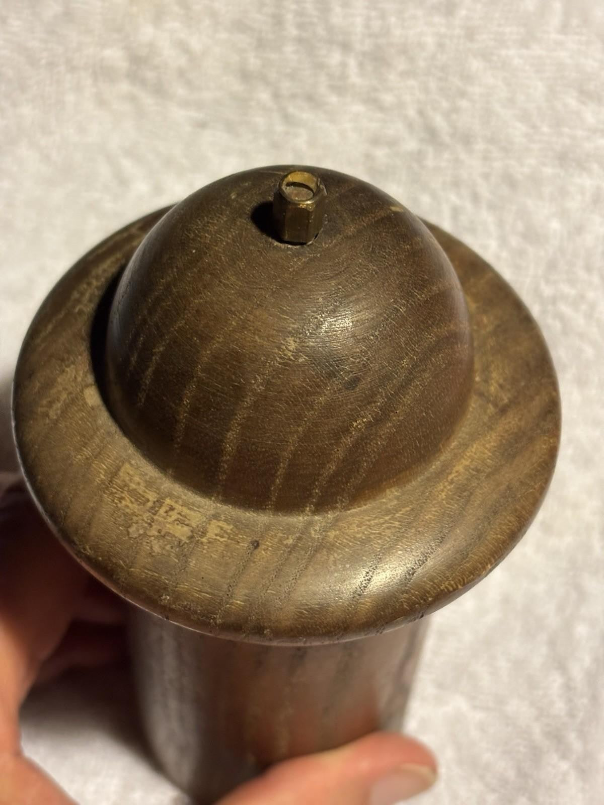 Vintage Copco Italy Wood Pepper Mill Michael Lax Design MCM