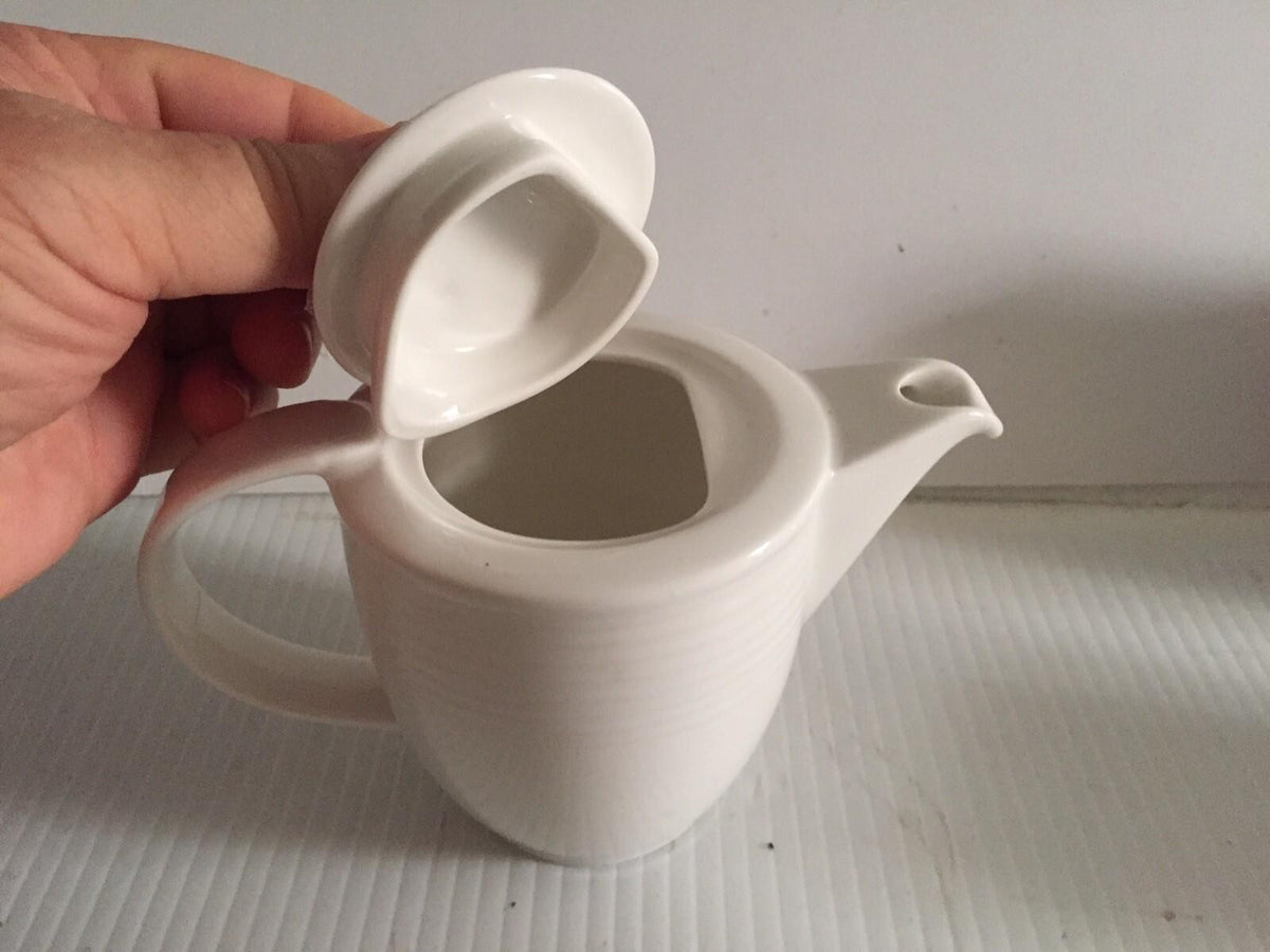Vintage Villeroy & Boch Individual Teapot White