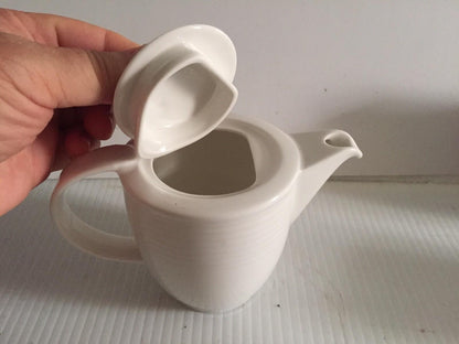 Vintage Villeroy & Boch Individual Teapot White