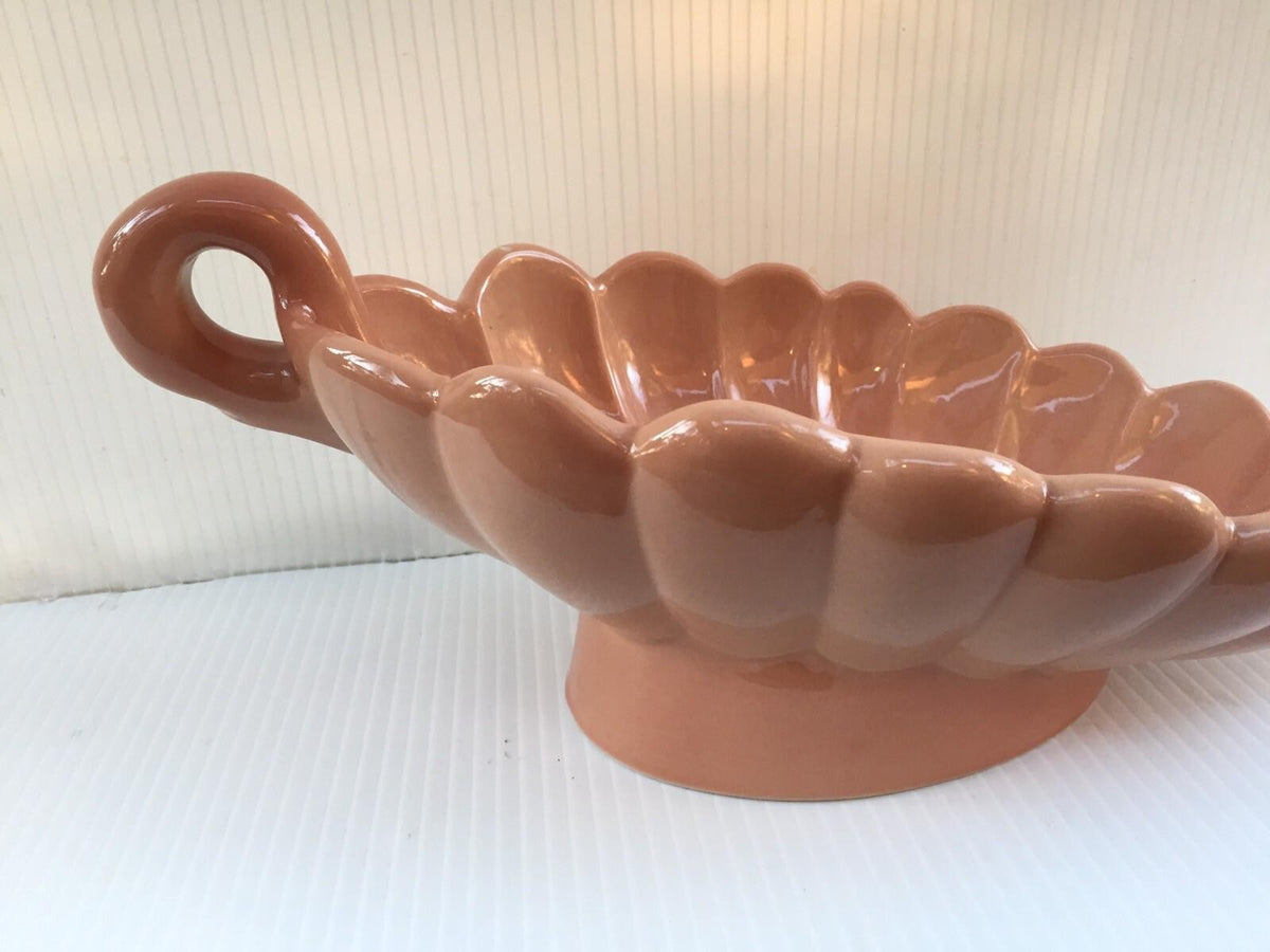 Vintage Angled Leaf Bowl Designed By Vally Wieselthier For General Ceramics 14”