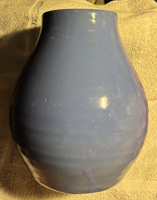 Vintage Zanesville Stoneware Company B5 Vase 9.5” Tall ZSC