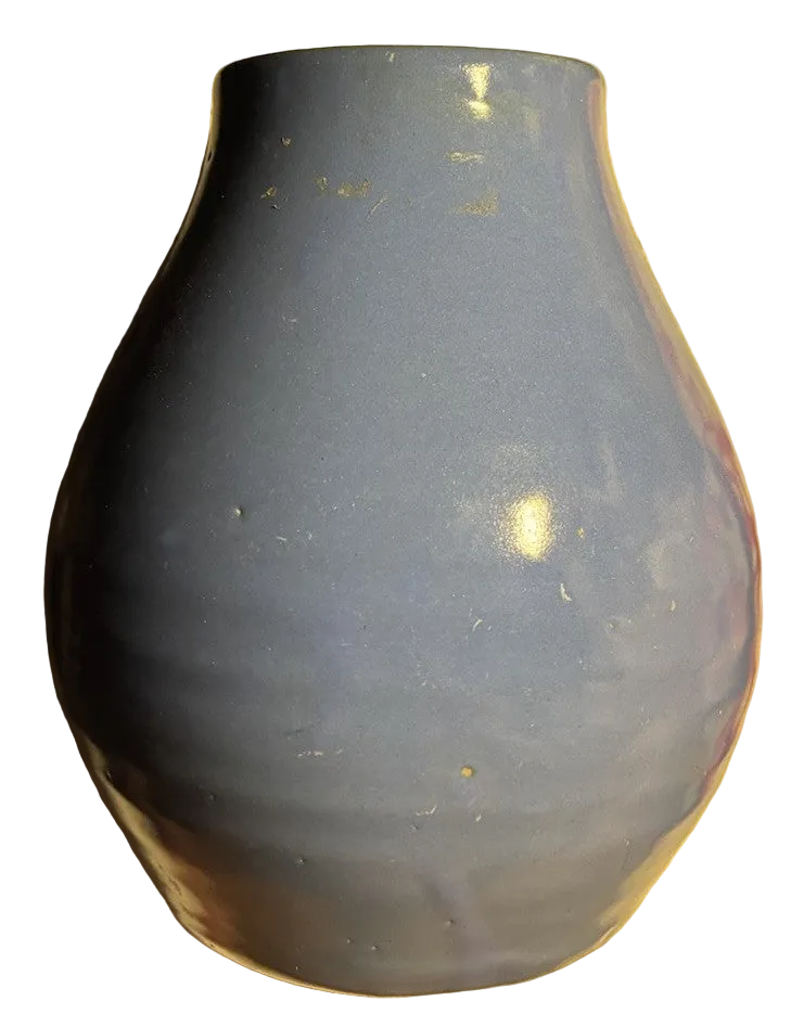 Vintage Zanesville Stoneware Company B5 Vase 9.5” Tall ZSC