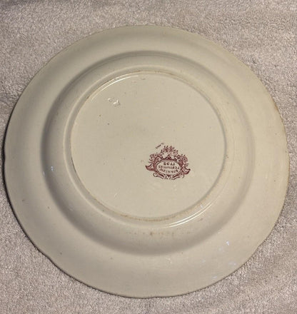 Antique 19th Century Transferware Plate Spanish Festivities 1798 George Jones