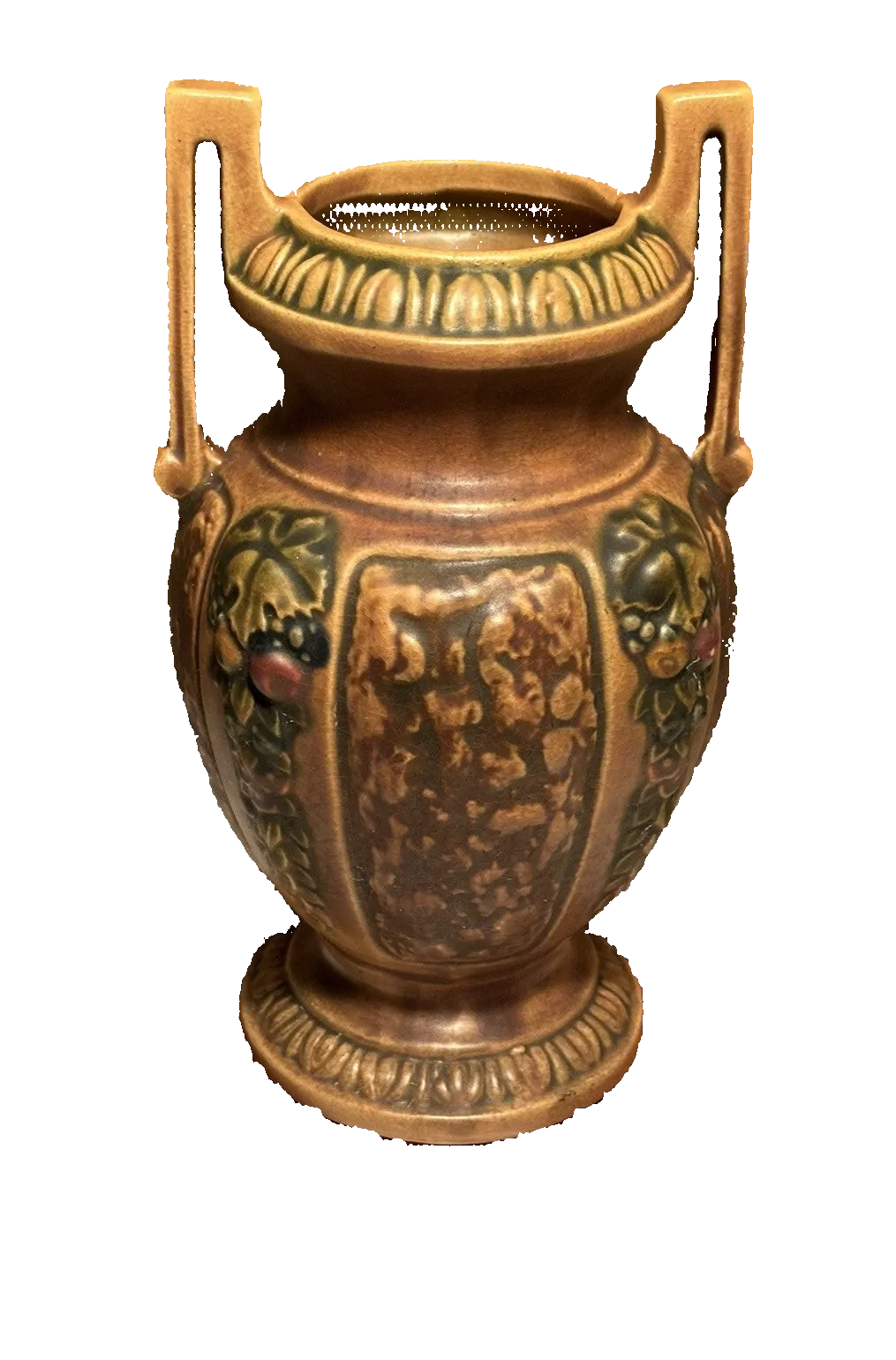 1920's Roseville Florentine Vase - 8.25" Tall American Art Pottery