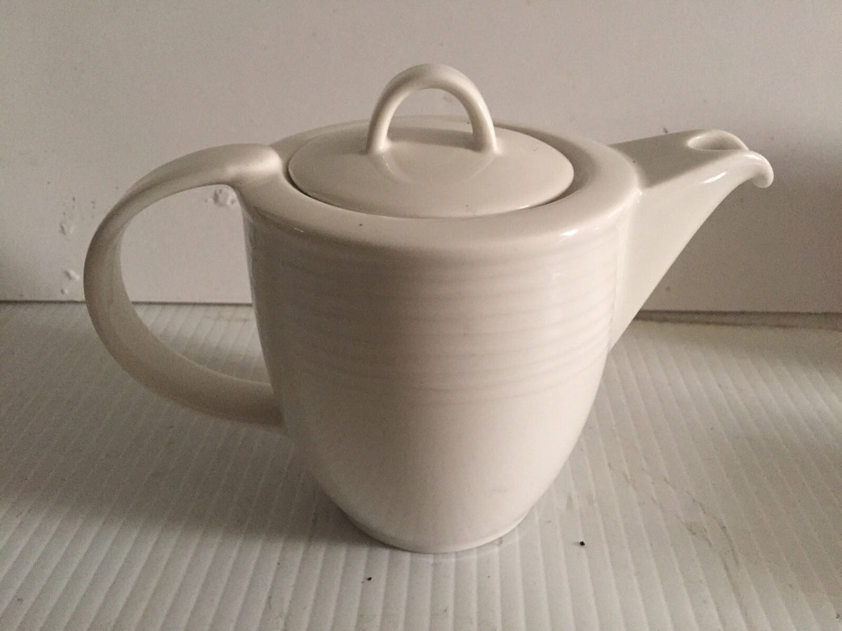 Vintage Villeroy & Boch Individual Teapot White