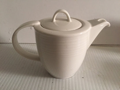 Vintage Villeroy & Boch Individual Teapot White